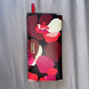 Pink Floral Kate Spade Wallet